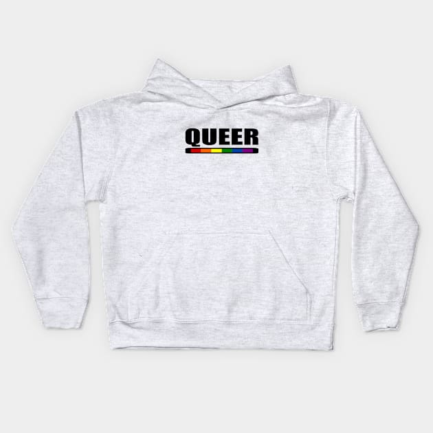 Queer Kids Hoodie by Milaino